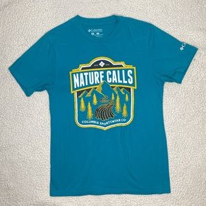 Columbia Nature Call T-Shirt: Size Small